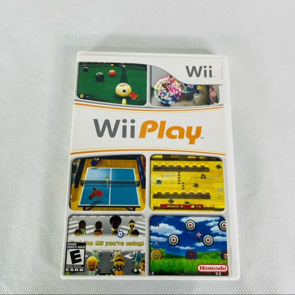 5 for $25| Wii Play (Nintendo Wii 2007) Complete CIB Game Disc, Manual, and Case